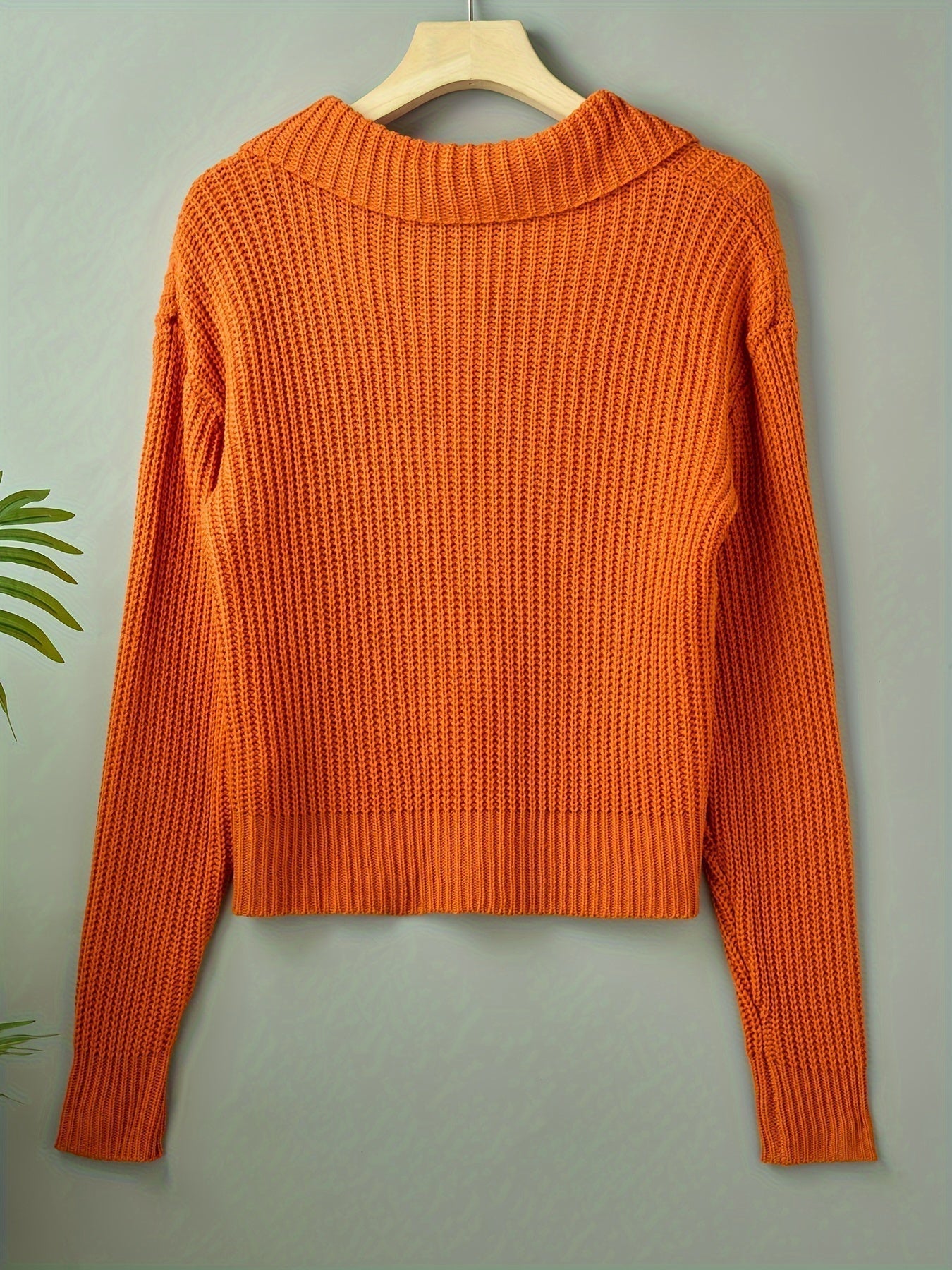 Cardigan Elegante Donna in Maglia a Coste - Bianco