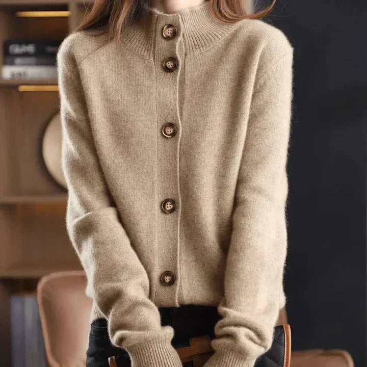 Camilla | Elegant Women's Wool Cardigan