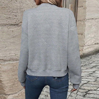 Giacca Bomber Leggera da Donna – Tessuto Trapuntato e Fit Confortevole