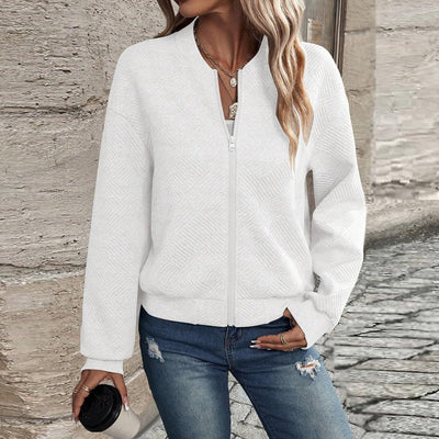 Giacca Bomber Leggera da Donna – Tessuto Trapuntato e Fit Confortevole