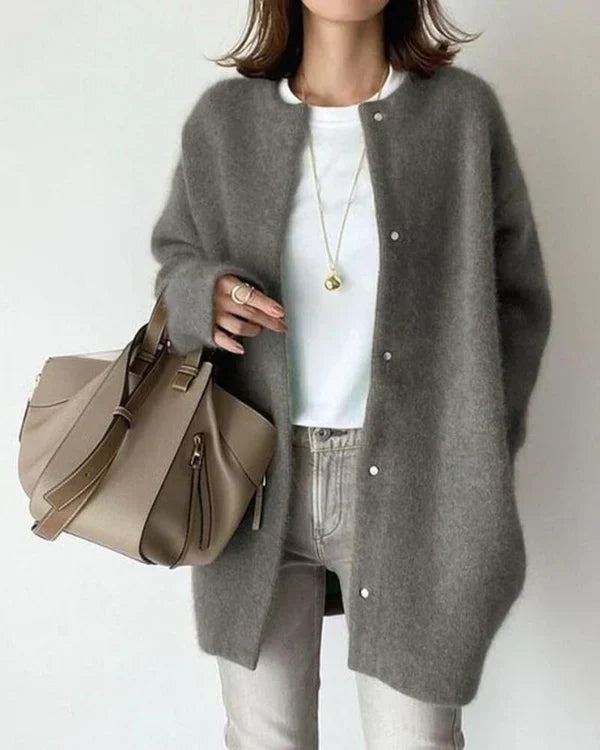 Beatrice Elegant Long Women's Cardigan