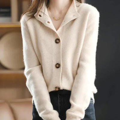Camilla | Elegant Women's Wool Cardigan