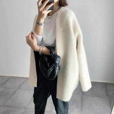 Beatrice Elegant Long Women's Cardigan