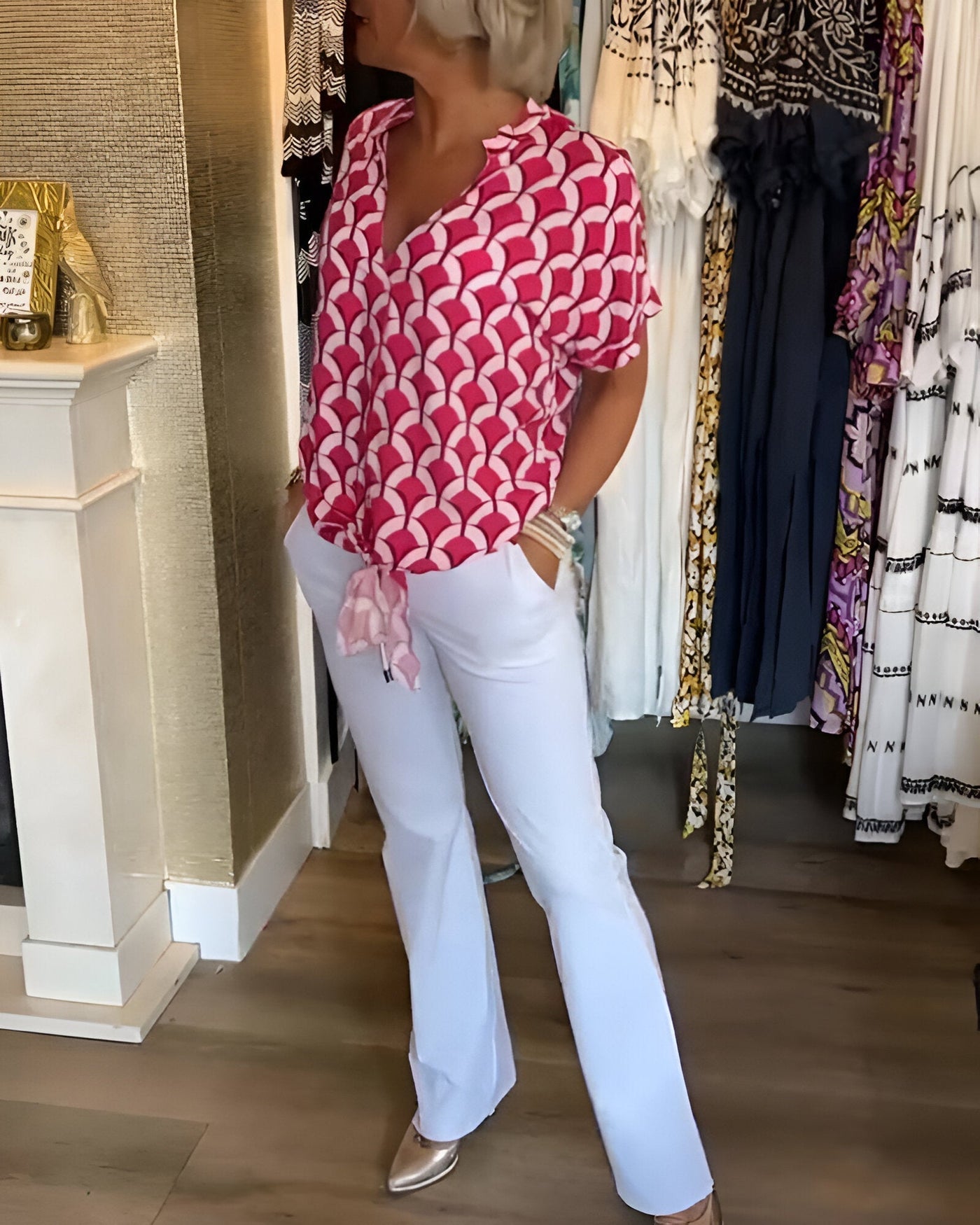 Luna Camicia Semplice - Stile e Comfort