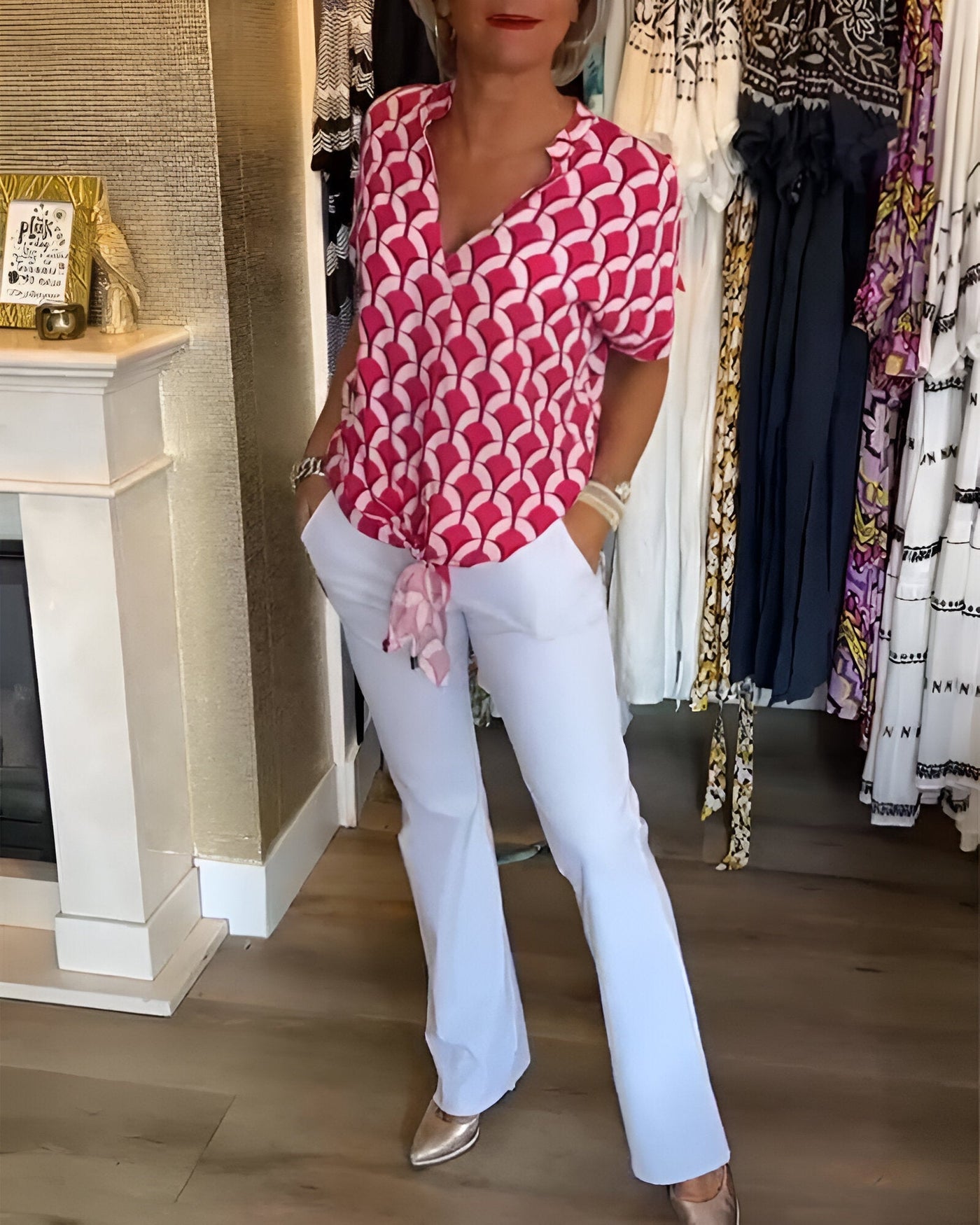 Luna Camicia Semplice - Stile e Comfort